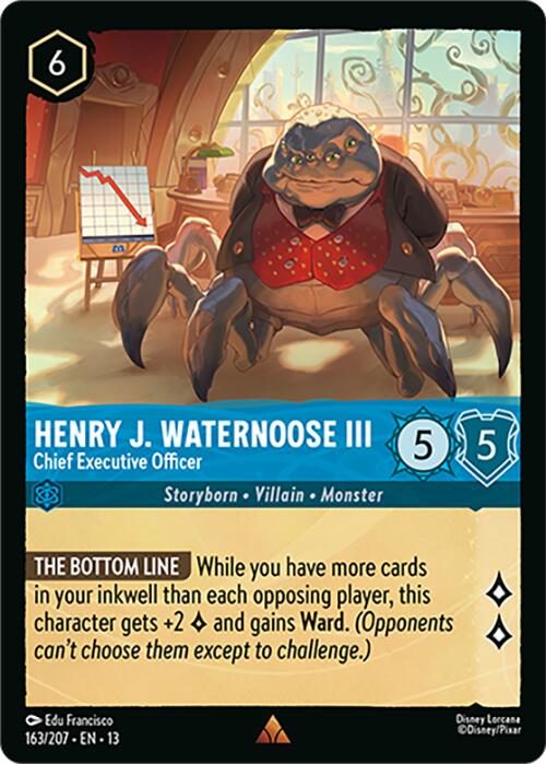 Henry J. Waternoose III - Chief Executive Officer (163/207) [Attack of the Vine!] | Black Swamp Games