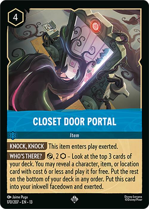 Closet Door Portal (170/207) [Attack of the Vine!] | Black Swamp Games