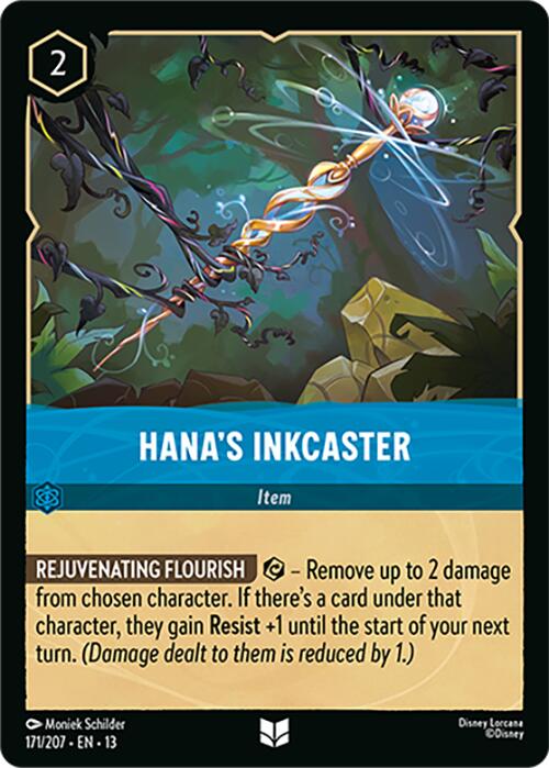 Hana's Inkcaster (171/207) [Attack of the Vine!] | Black Swamp Games