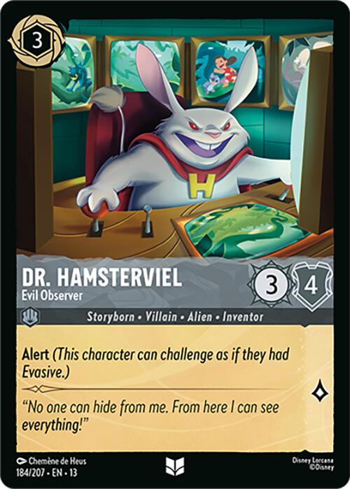Dr. Hamsterviel - Evil Observer (184/207) [Attack of the Vine!] | Black Swamp Games