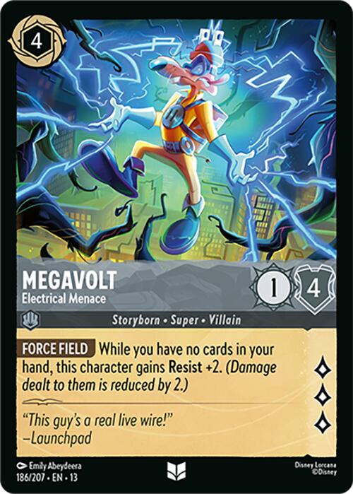 Megavolt - Electrical Menace (186/207) [Attack of the Vine!] | Black Swamp Games