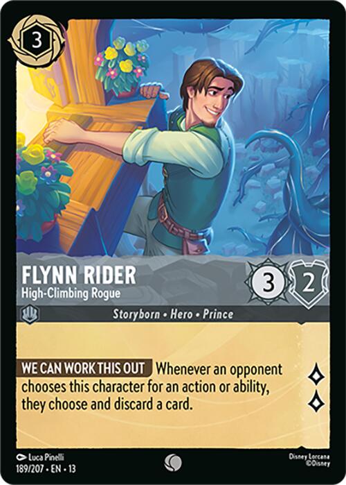 Flynn Rider - High-Climbing Rogue (189/207) [Attack of the Vine!] | Black Swamp Games