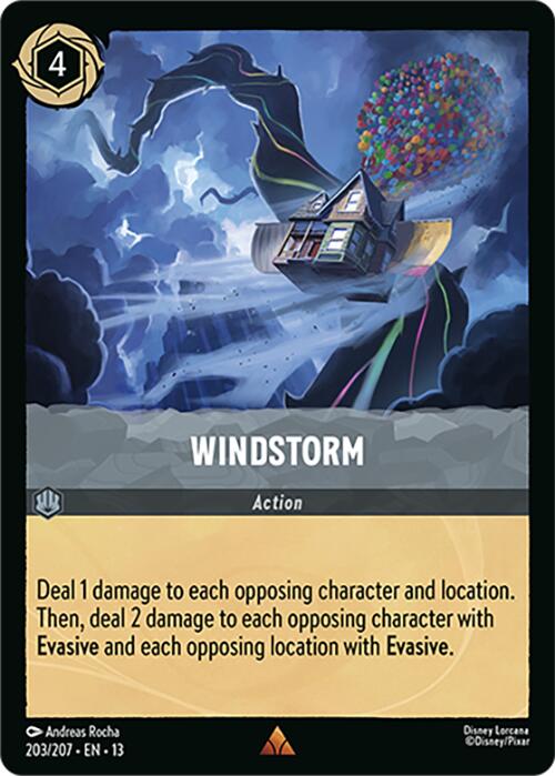 Windstorm (203/207) [Attack of the Vine!] | Black Swamp Games