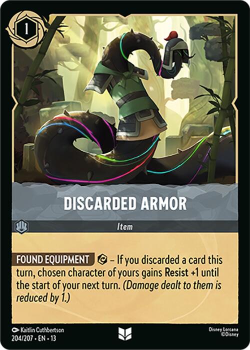Discarded Armor (207/207) [Attack of the Vine!] | Black Swamp Games