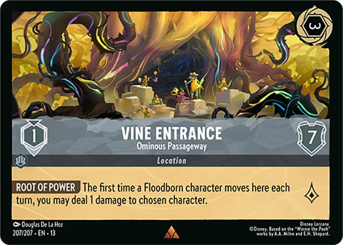 Vine Entrance - Ominous Passageway (207/207) [Attack of the Vine!] | Black Swamp Games