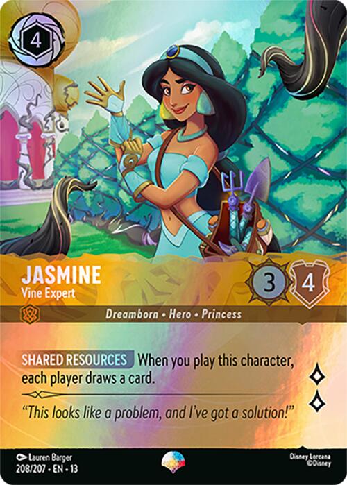 Jasmine - Vine Expert (Epic) (208/204) [Attack of the Vine!] | Black Swamp Games
