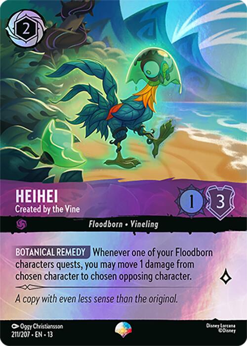 Heihei - Created by the Vine (Epic) (211/204) [Attack of the Vine!] | Black Swamp Games