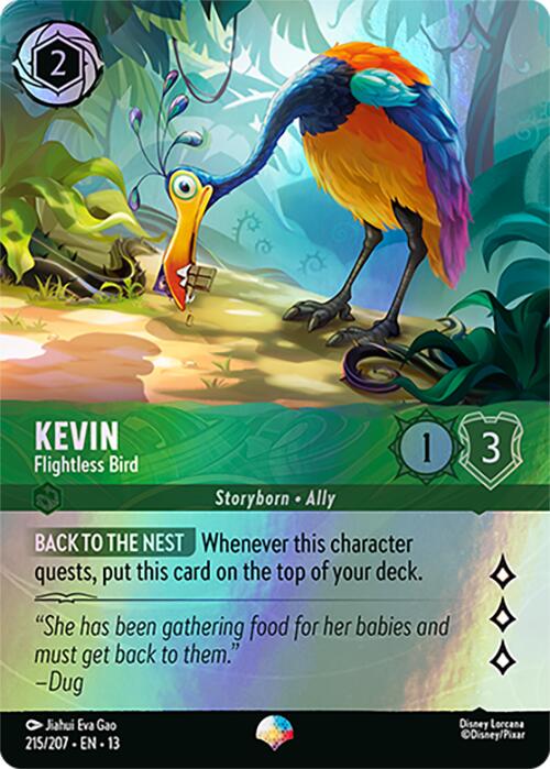 Kevin - Flightless Bird (Epic) (215/204) [Attack of the Vine!] | Black Swamp Games