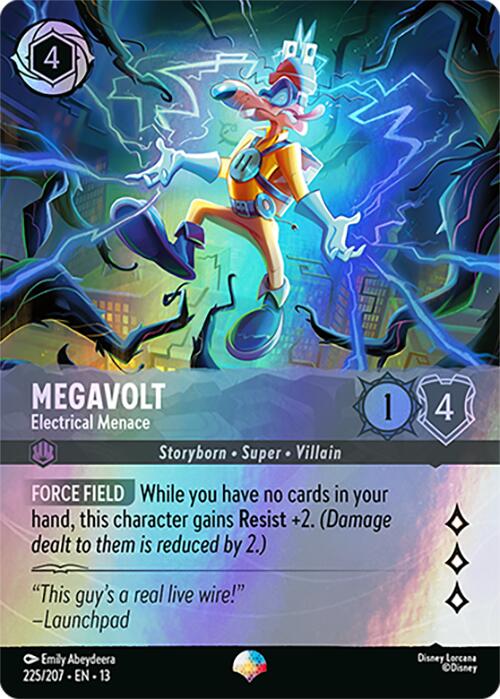 Megavolt - Electrical Menace (Epic) (225/204) [Attack of the Vine!] | Black Swamp Games