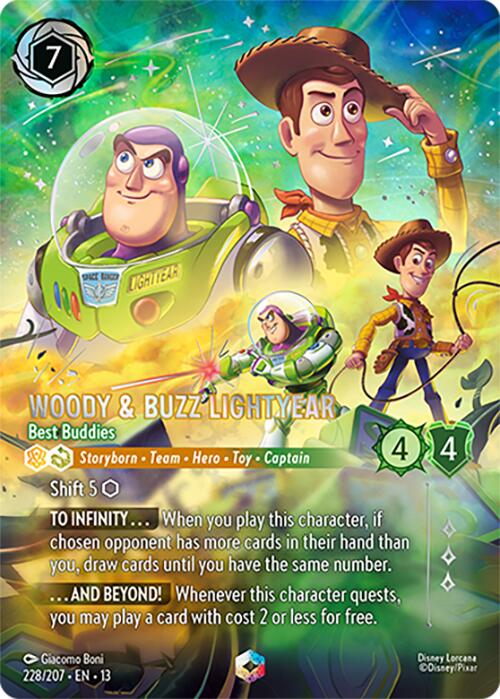 Woody & Buzz Lightyear - Best Buddies (Enchanted) (228/204) [Attack of the Vine!] | Black Swamp Games