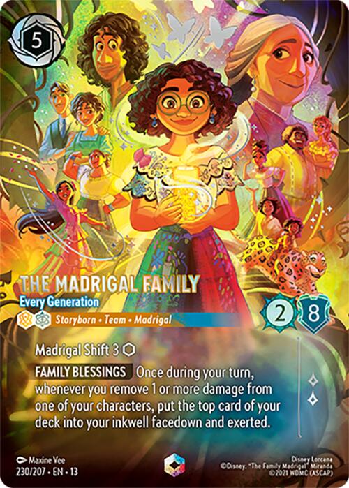 The Madrigal Family - Every Generation (Enchanted) (230/204) [Attack of the Vine!] | Black Swamp Games
