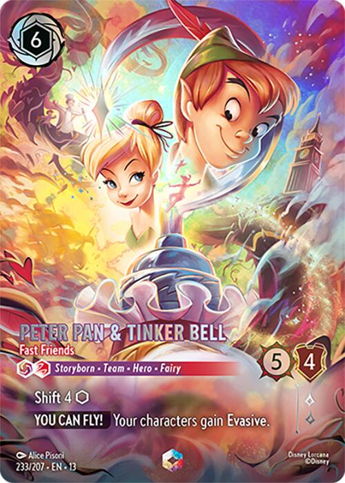 Peter Pan & Tinker Bell - Fast Friends (Enchanted) (233/204) [Attack of the Vine!] | Black Swamp Games