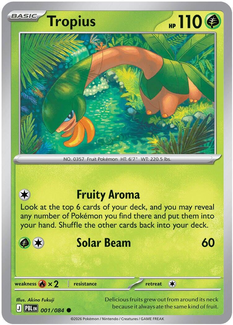 Tropius (001/084) [Mega Evolution: Pitch Black] | Black Swamp Games