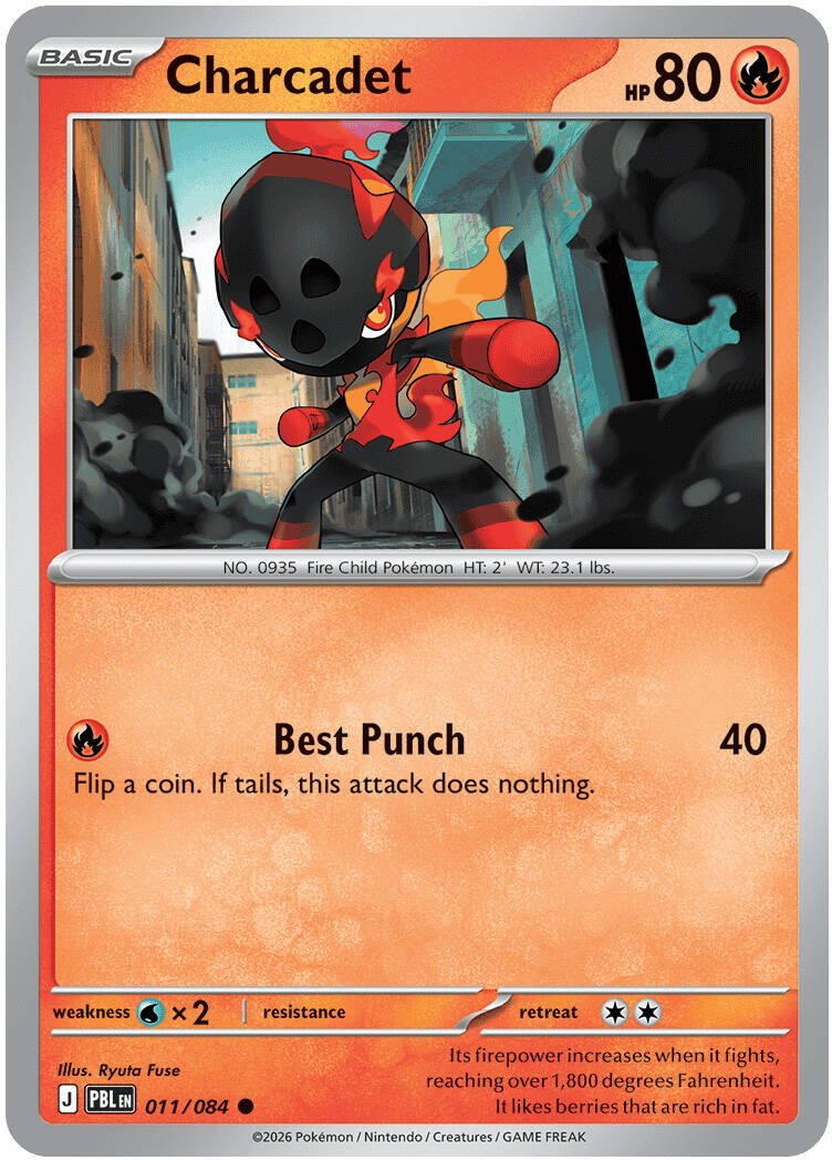 Charcadet (011/084) [Mega Evolution: Pitch Black] | Black Swamp Games