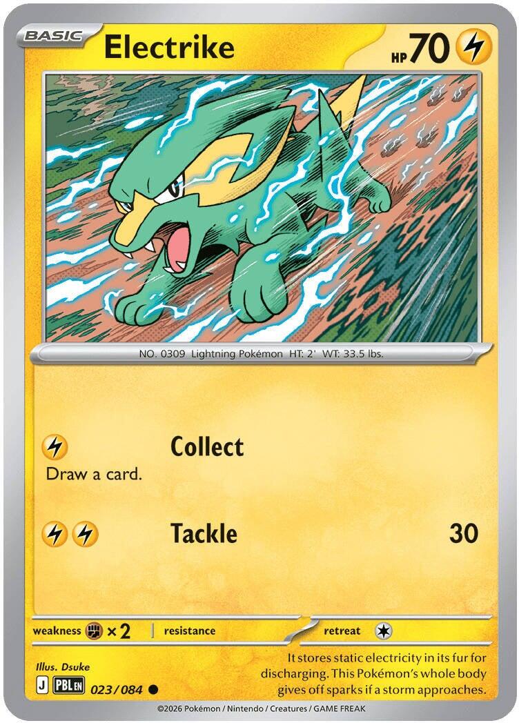 Electrike (023/084) [Mega Evolution: Pitch Black] | Black Swamp Games