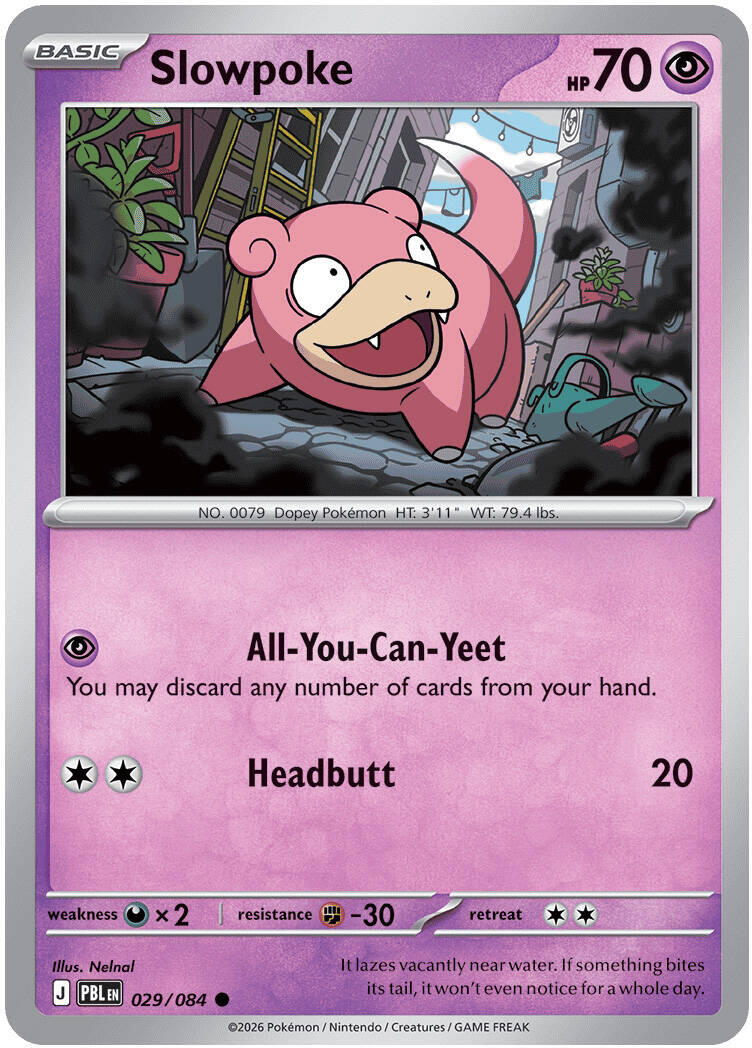Slowpoke (029/084) [Mega Evolution: Pitch Black] | Black Swamp Games