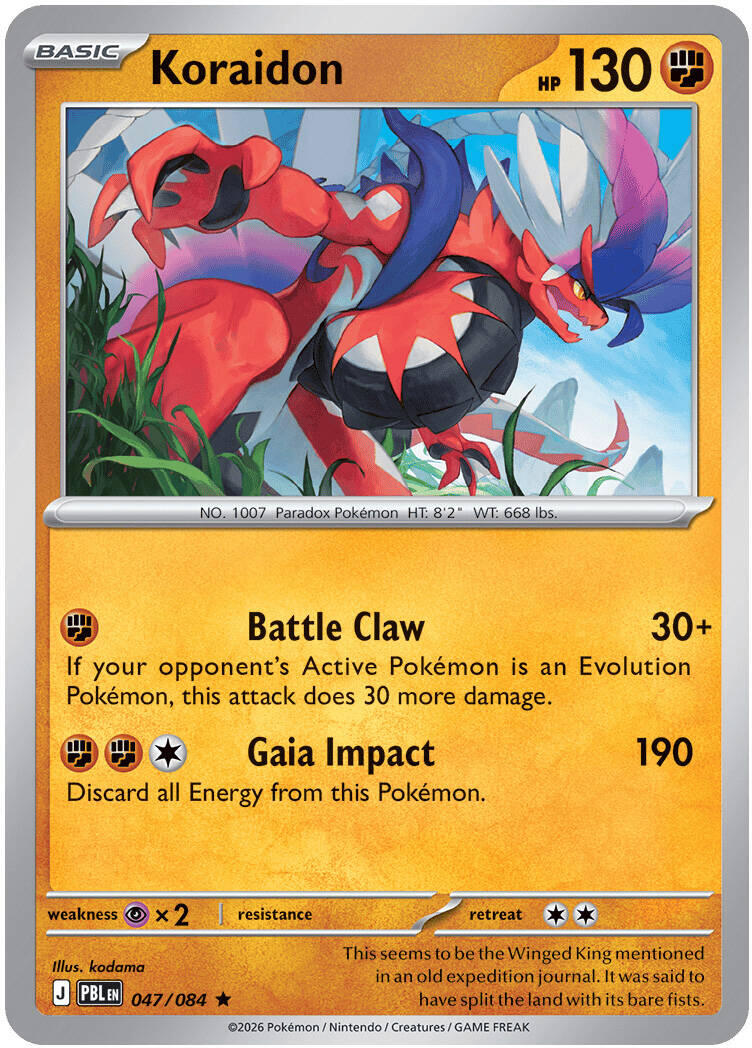 Koraidon (047/084) [Mega Evolution: Pitch Black] | Black Swamp Games