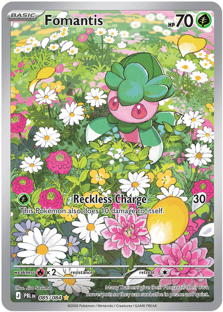 Fomantis (085/084) [Mega Evolution: Pitch Black] | Black Swamp Games