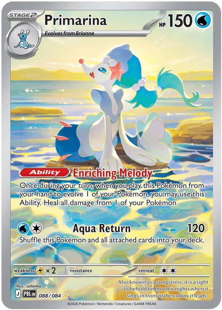 Primarina (088/084) [Mega Evolution: Pitch Black] | Black Swamp Games