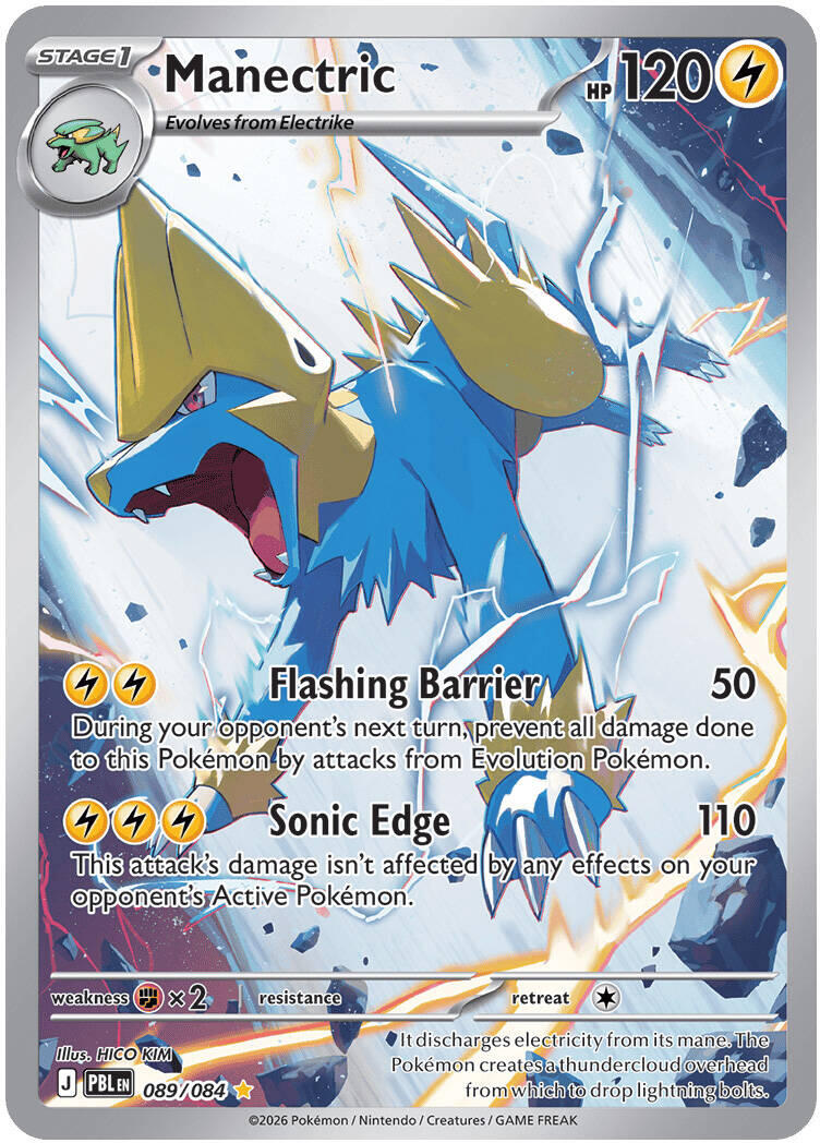 Manectric (089/084) [Mega Evolution: Pitch Black] | Black Swamp Games