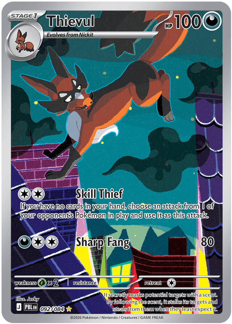 Thievul (092/084) [Mega Evolution: Pitch Black] | Black Swamp Games