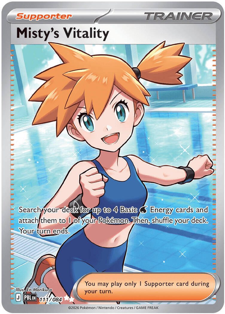 Misty's Vitality (111/084) [Mega Evolution: Pitch Black] | Black Swamp Games