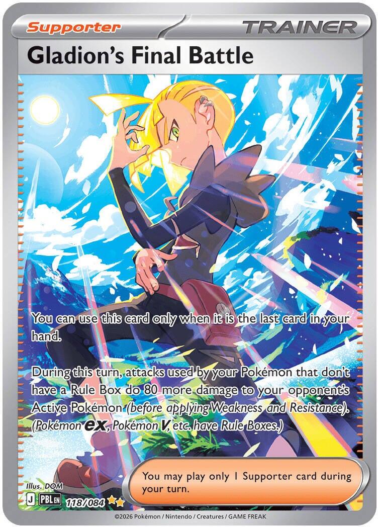 Gladion's Final Battle (118/084) [Mega Evolution: Pitch Black] | Black Swamp Games