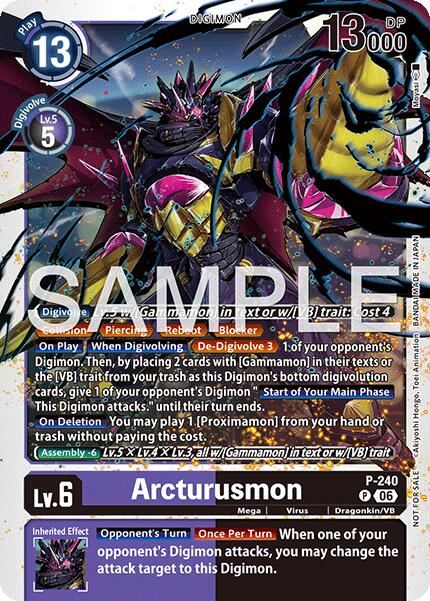 Arcturusmon [P-240] (Official Store Tournament 2026 Vol. 3 Participant) [Promotional Cards] | Black Swamp Games