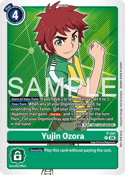 Yujin Ozora [P-241] (Official Store Tournament 2026 Vol. 3 Participant) [Promotional Cards] | Black Swamp Games