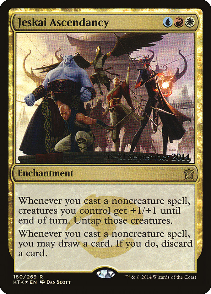 Jeskai Ascendancy [Khans of Tarkir Prerelease Promos] | Black Swamp Games