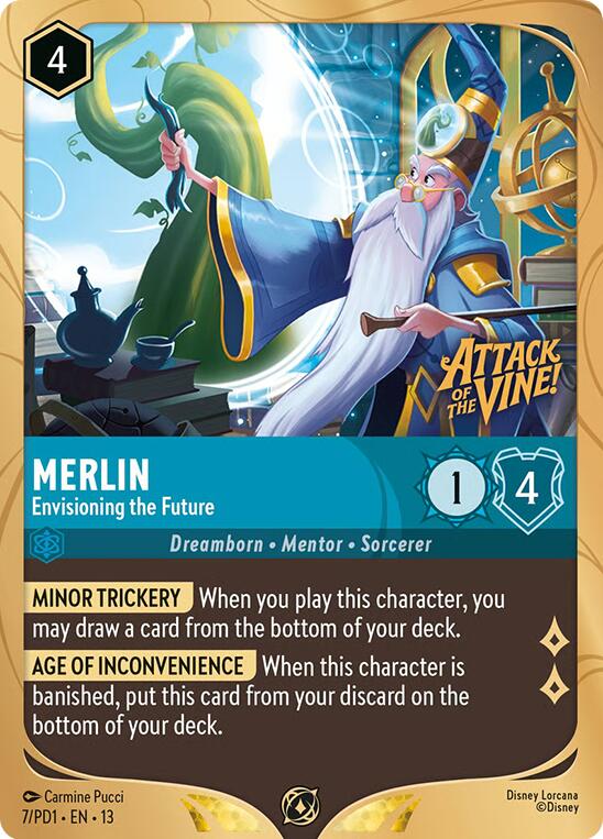 Merlin - Envisioning the Future (7) [Promo Cards] | Black Swamp Games