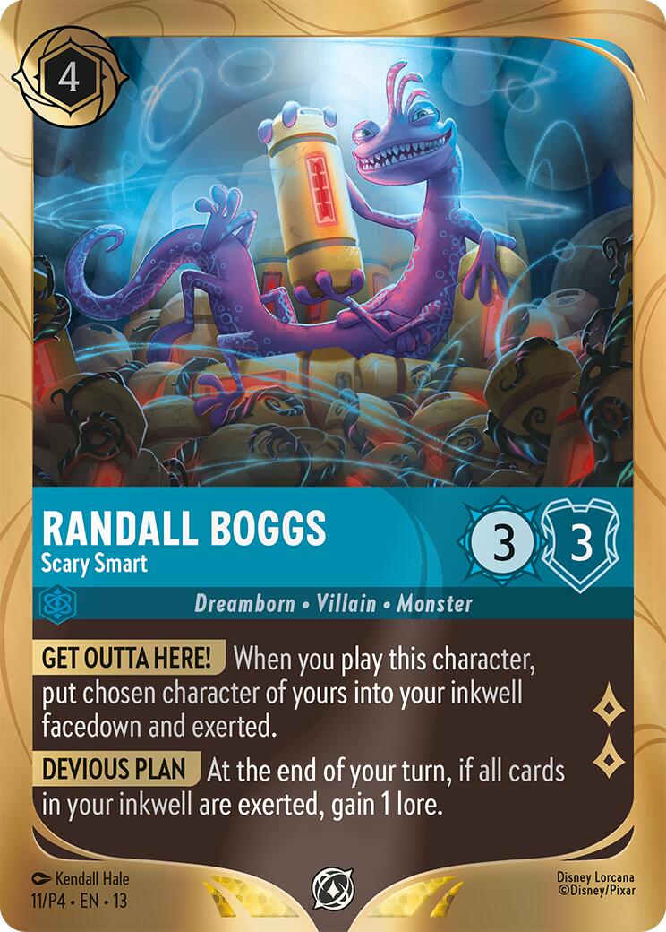 Randall Boggs - Scary Smart (11) [Promo Cards] | Black Swamp Games