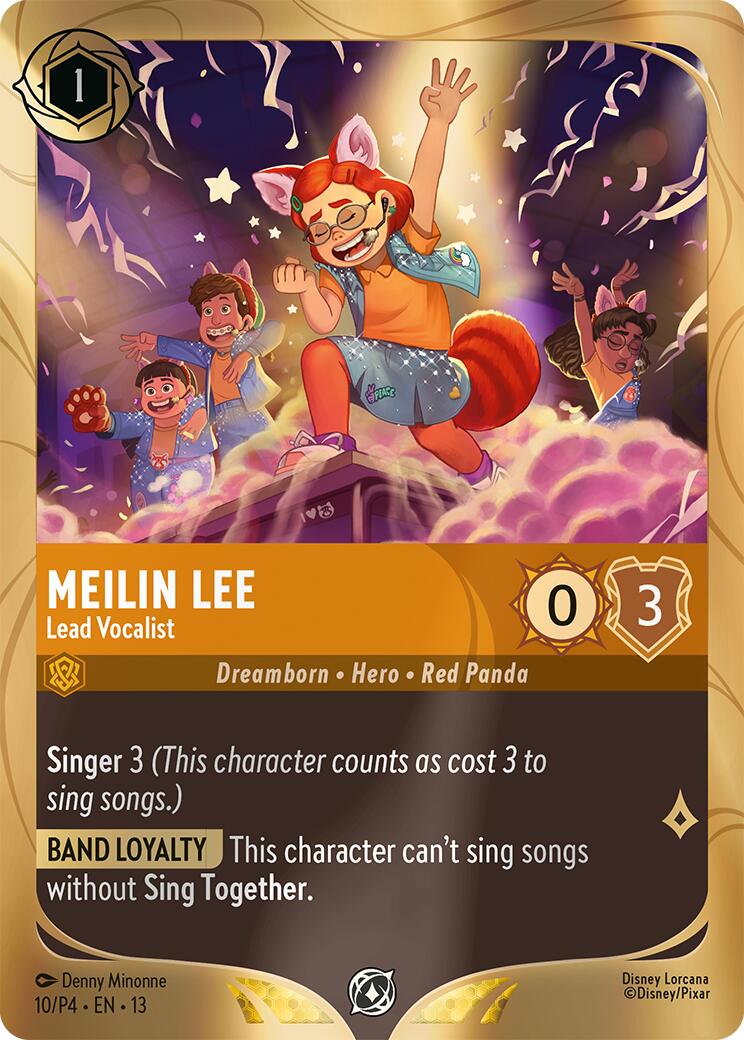 Meilin Lee - Lead Vocalist (10) [Promo Cards] | Black Swamp Games