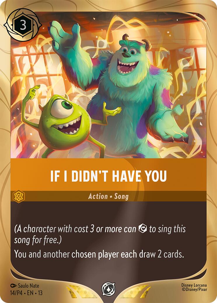If I Didn't Have You (14) [Promo Cards] | Black Swamp Games