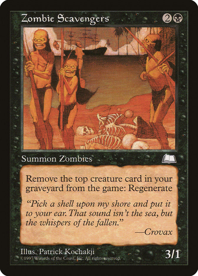 Zombie Scavengers [Weatherlight] | Black Swamp Games