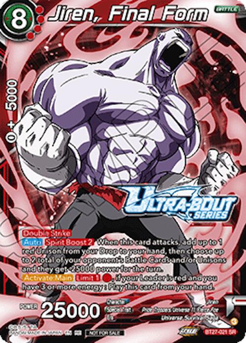 Jiren, Final Form (Event Pack 19) (BT27-021) [Tournament Promotion Cards] | Black Swamp Games