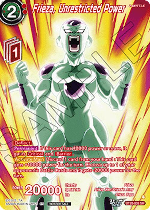 Frieza, Unrestricted Power (Premium Alt-Art Set 2026 Vol.2) (BT28-003) [Tournament Promotion Cards] | Black Swamp Games