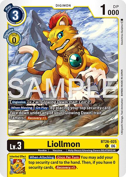 Liollmon [BT26-025] [Timeless Bonds] | Black Swamp Games