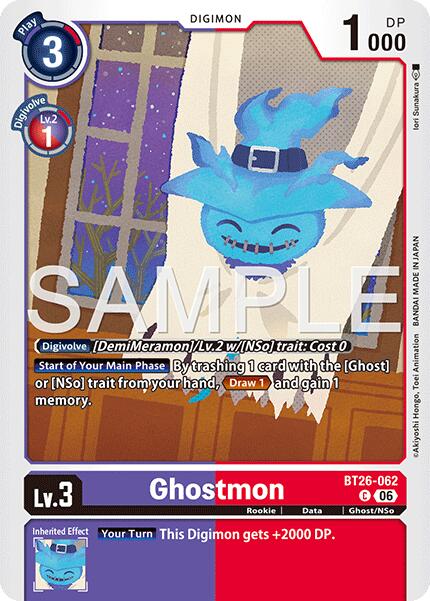 Ghostmon [BT26-062] [Timeless Bonds] | Black Swamp Games