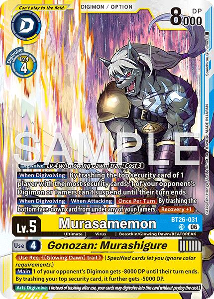 Murasamemon // Gonozan: Murashigure [BT26-031] [Timeless Bonds] | Black Swamp Games