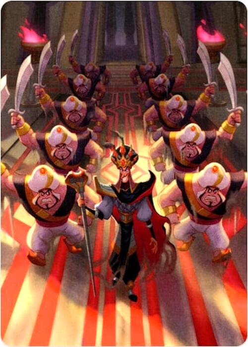 Reign of Jafar Puzzle Insert (Version 1 of 2) (Bottom Middle) [Reign of Jafar] | Black Swamp Games