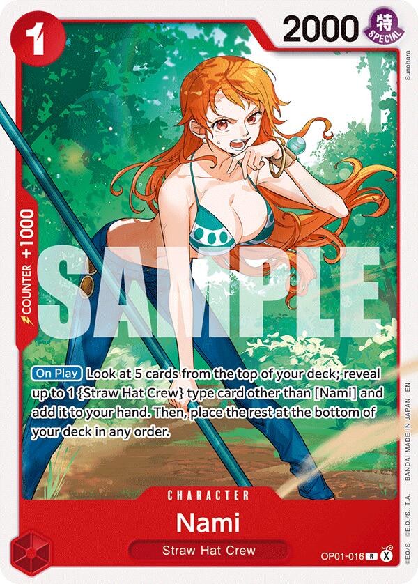 Nami [Starter Deck: RED Monkey.D.Luffy] | Black Swamp Games