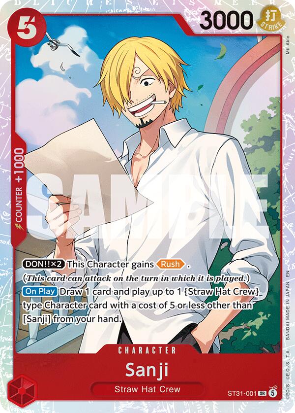 Sanji [Starter Deck: RED Monkey.D.Luffy] | Black Swamp Games