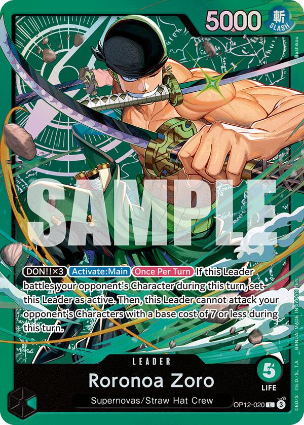 Roronoa Zoro [Starter Deck: GREEN Roronoa Zoro] | Black Swamp Games