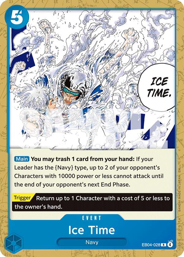 Ice Time [Starter Deck: BLUE Kuzan] | Black Swamp Games