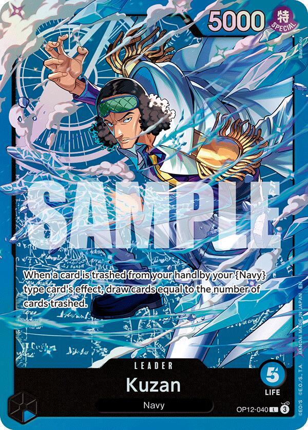 Kuzan [Starter Deck: BLUE Kuzan] | Black Swamp Games