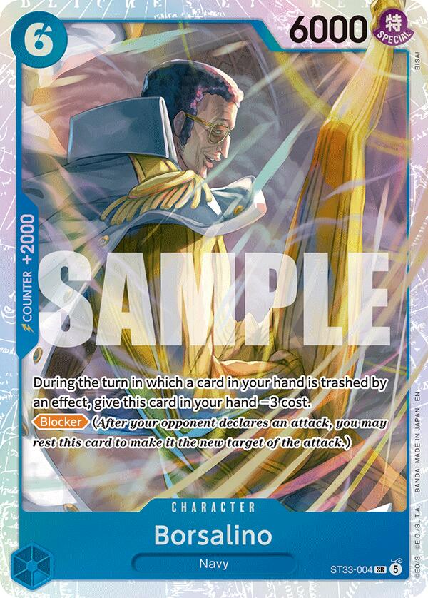 Borsalino [Starter Deck: BLUE Kuzan] | Black Swamp Games