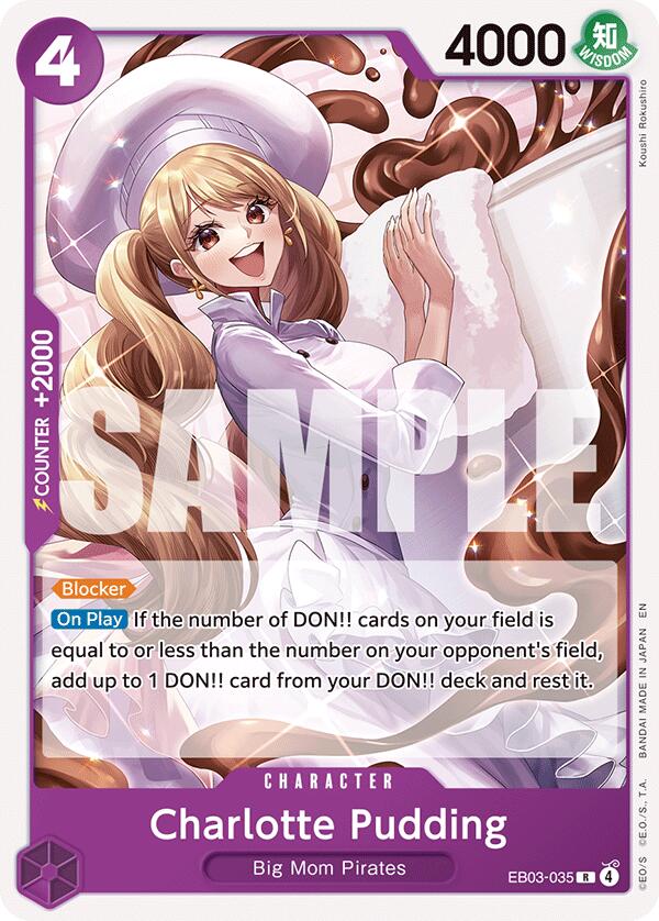 Charlotte Pudding [Starter Deck: PURPLE Charlotte Katakuri] | Black Swamp Games