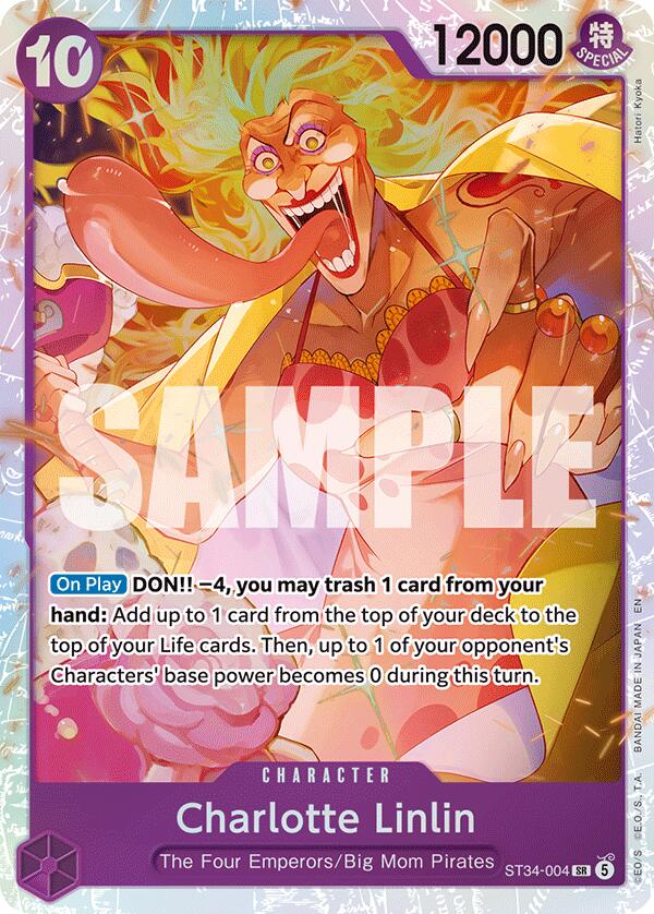 Charlotte Linlin [Starter Deck: PURPLE Charlotte Katakuri] | Black Swamp Games