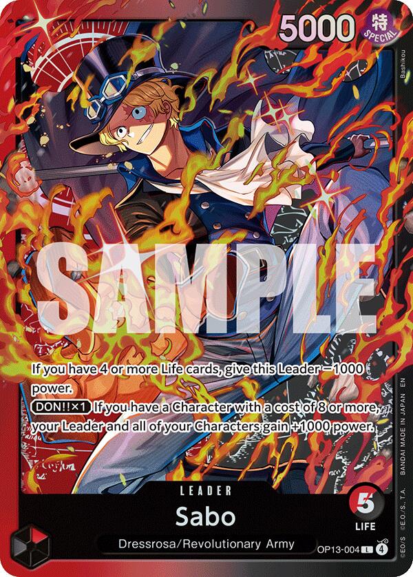 Sabo [One Piece Film: Red] | Black Swamp Games